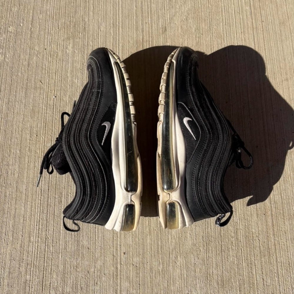 Nike Black and White Air Max 97 Sneakers